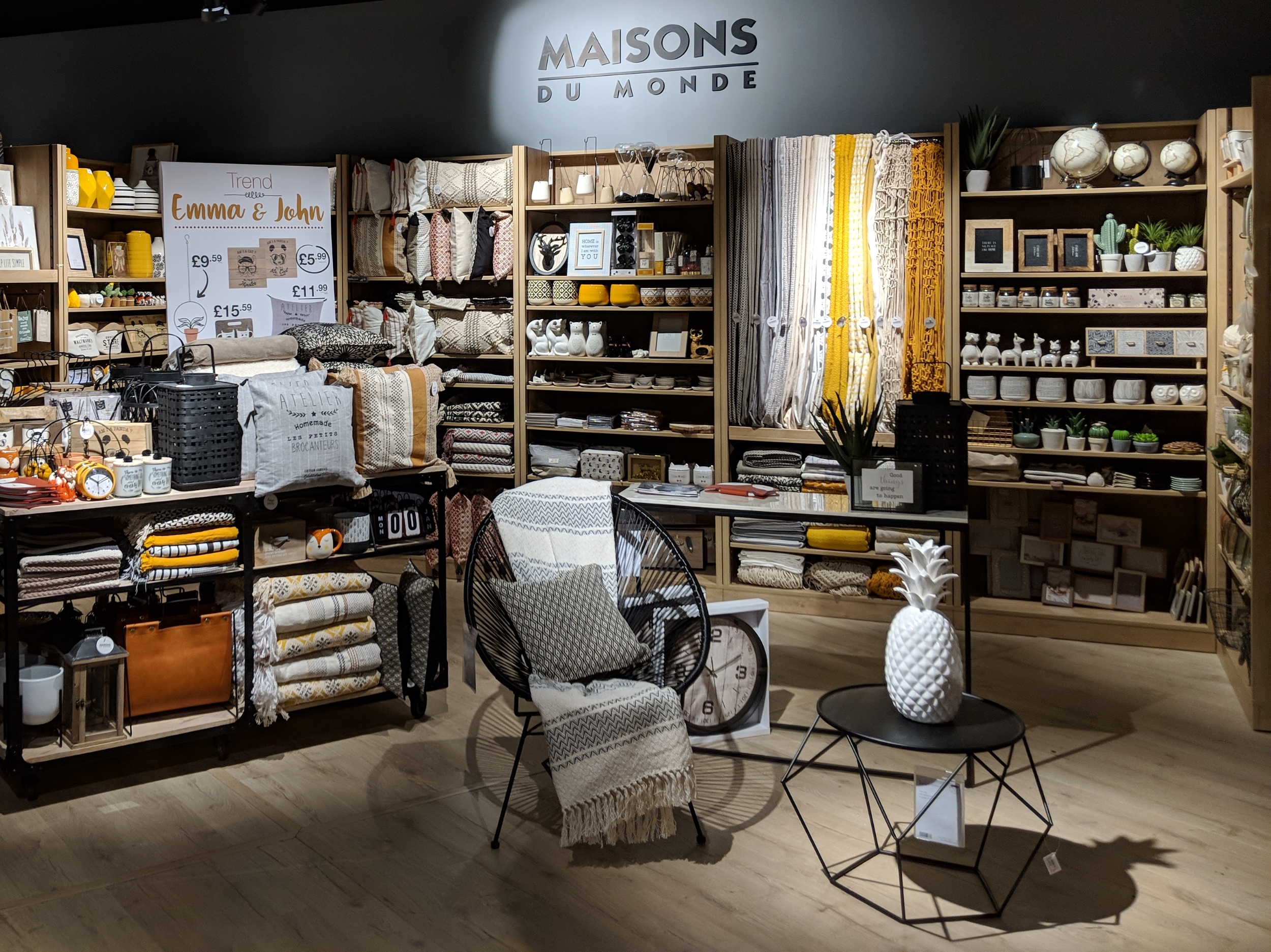 Maisons du Monde opens a new shop-in-shop in Leicester at