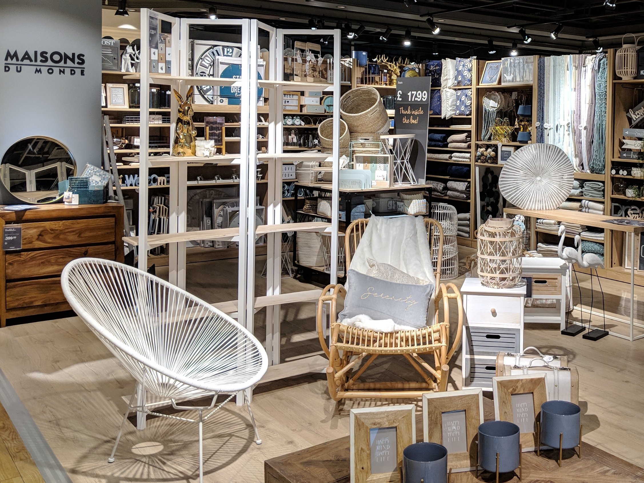 Maisons du Monde opens a new shop-in-shop in Leicester at Debenhams