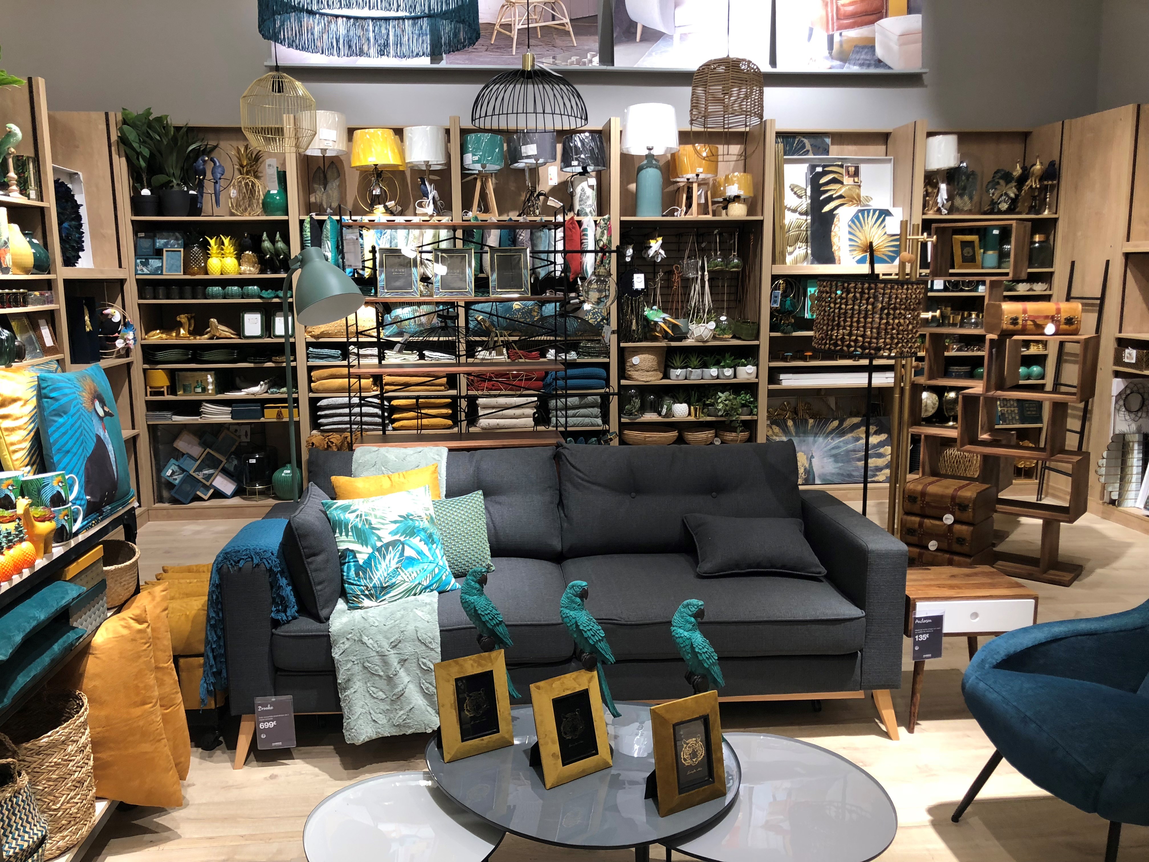 New interiors for every taste by Maisons du Monde store